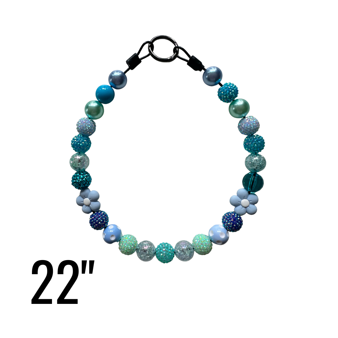 22" Ocean Breeze Beaded Statement Collar