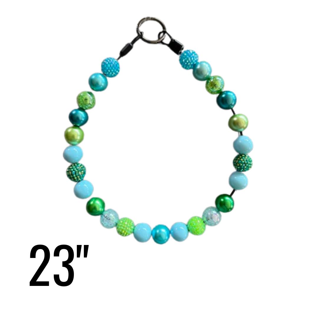 23" Ocean Breeze Beaded Statement Collar