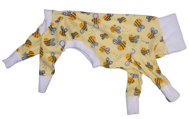 L Bumble Bee Jammies - FLEECE
