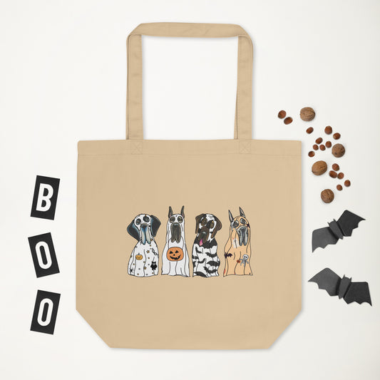 Spooky Dane Tote Bag