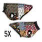 Crazy Quilt Knit Halloween Dog Summer Tee | 5X