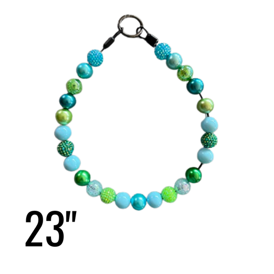 23" Ocean Breeze Beaded Statement Collar
