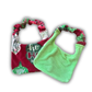 Christmas Ornament Drool Bib