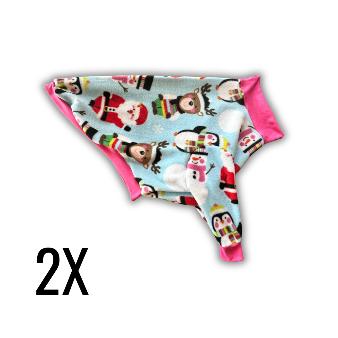 Snow Buddies Fleece Dog Crewneck | 2X