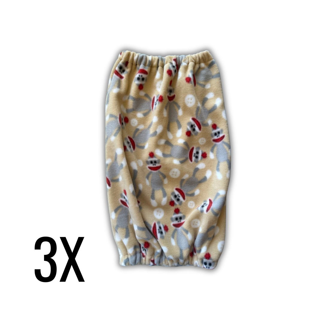 3X Sock Monkey Snood