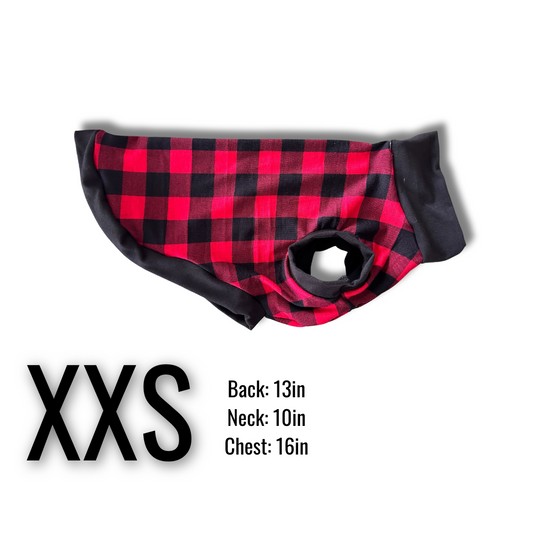 XXS Buffalo Plaid Knit Tee