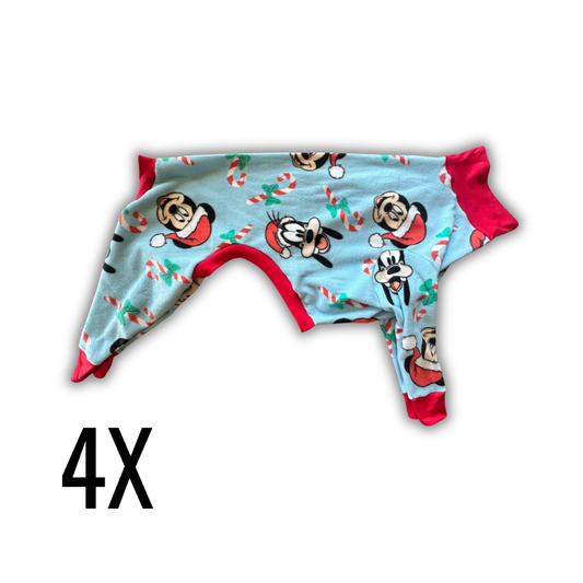 Holiday Friends Fleece Dog Original Jammies | 4X