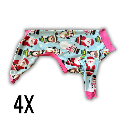 Snow Buddies Fleece Dog Original Jammies | 4X