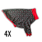 4X Skeleton Hearts Knit Crewneck