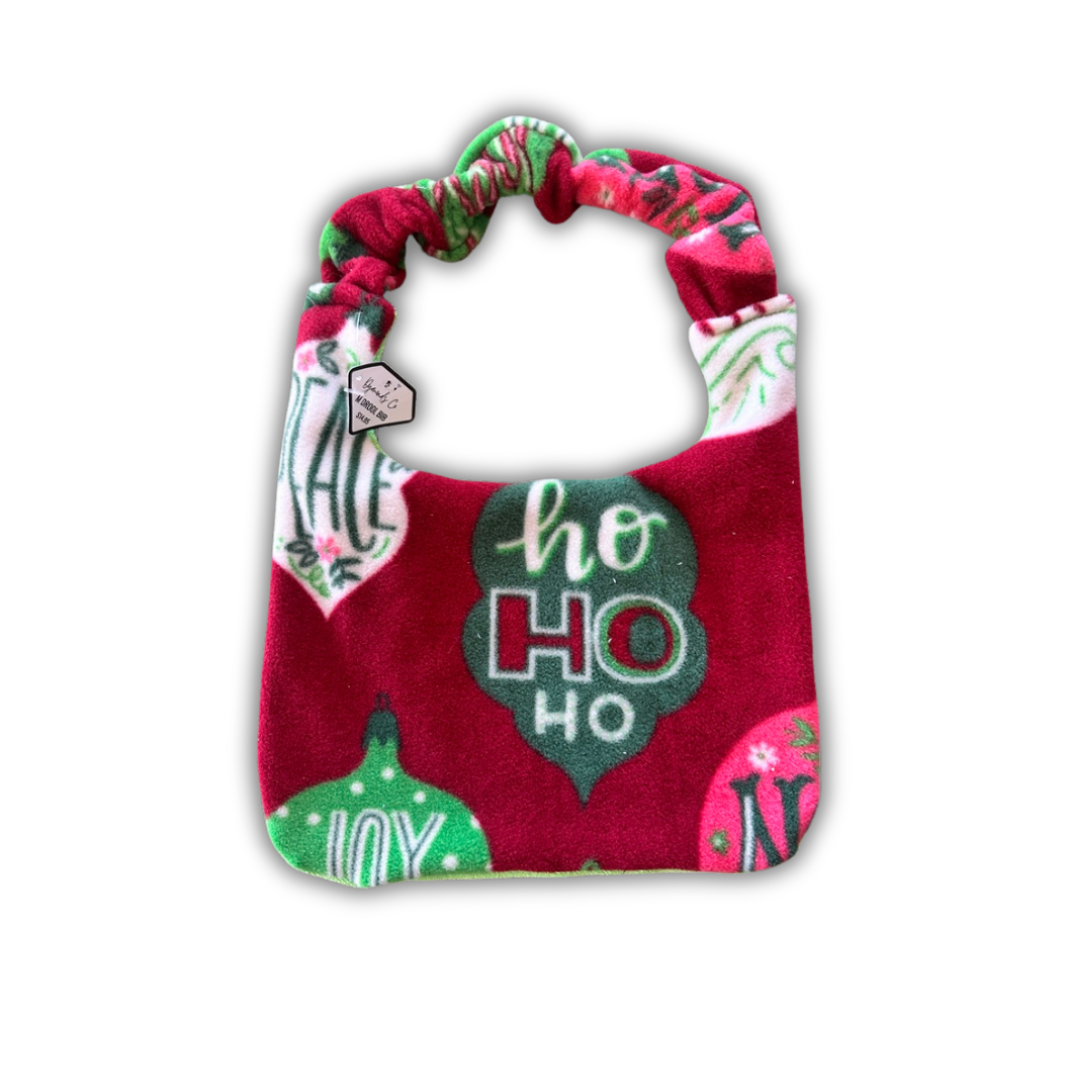 Christmas Ornament Drool Bib