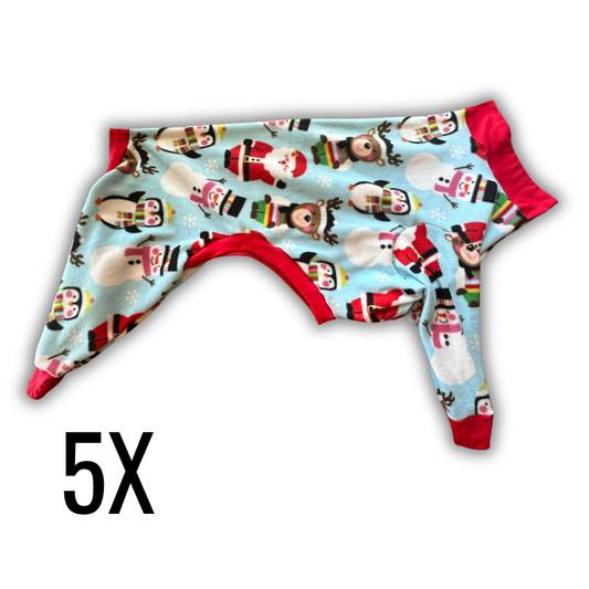 Snow Buddies Fleece Dog Original Jammies | 5X