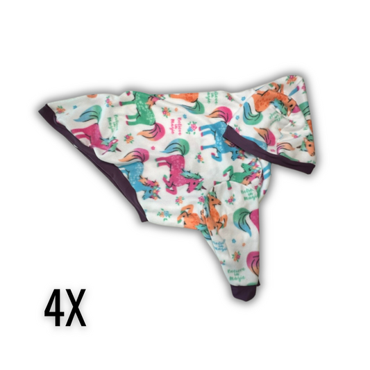 4X Unicorn Fleece Hoodie