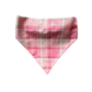 Blush Plaid Bandana