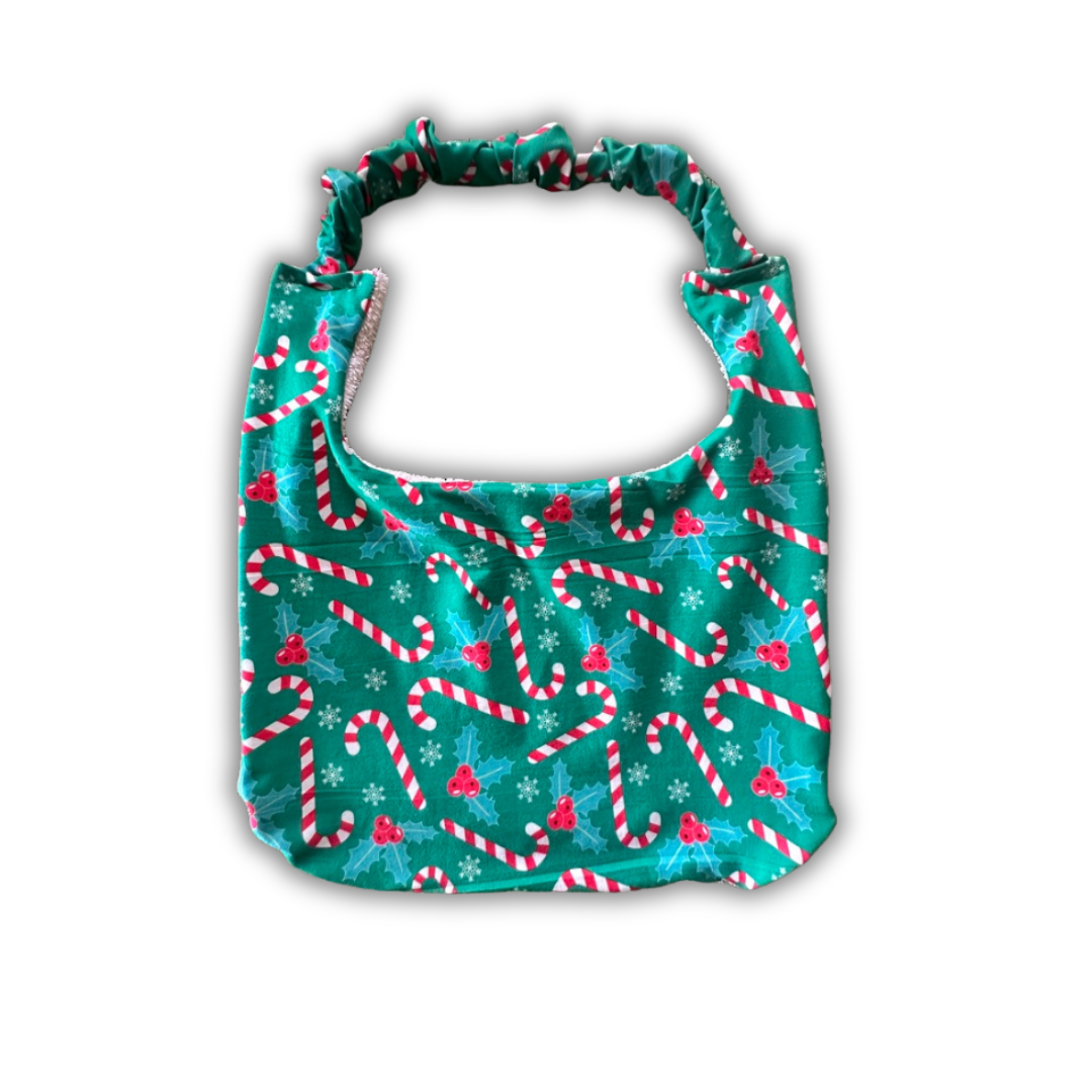 Candy Cane Drool Bib