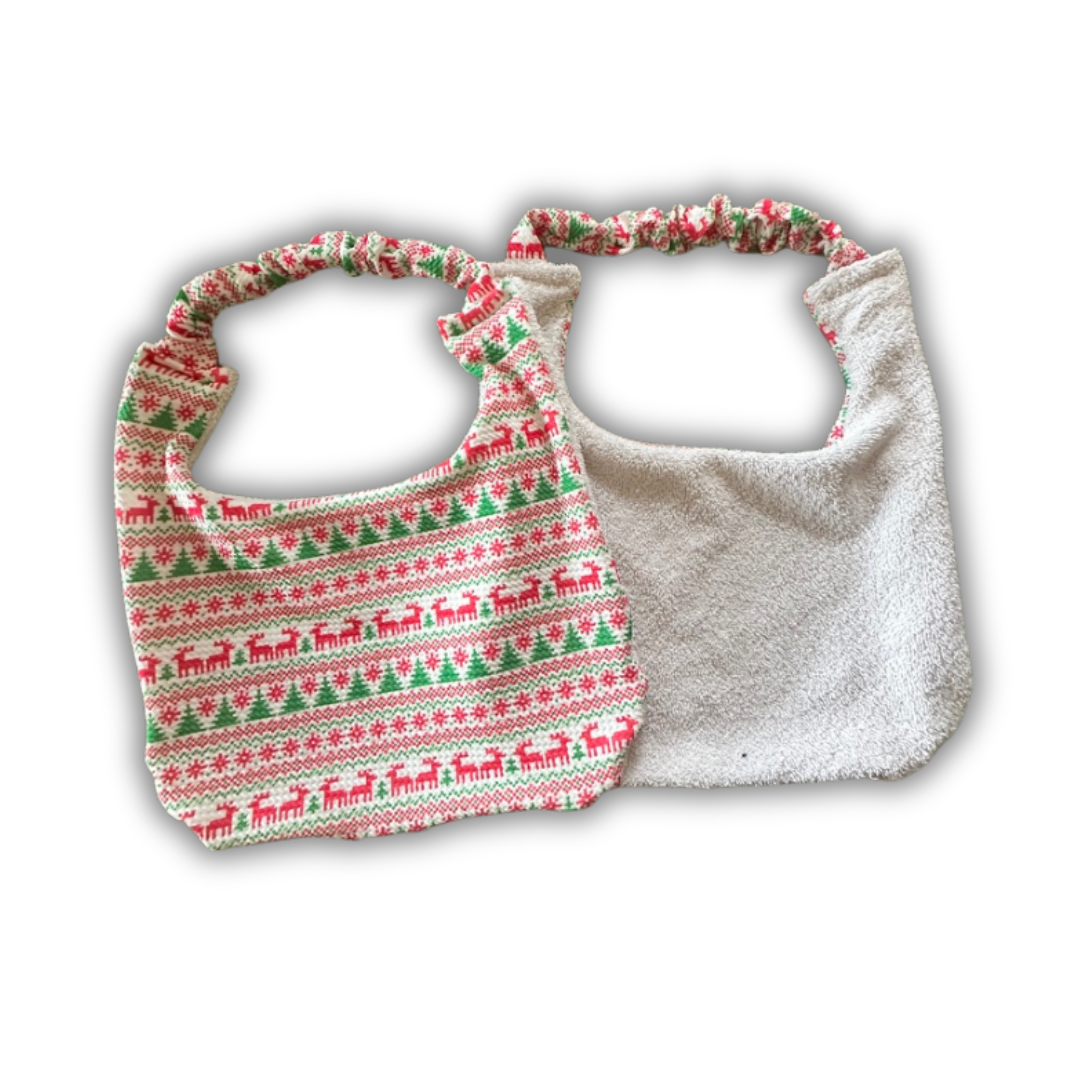 Christmas Sweater Drool Bib