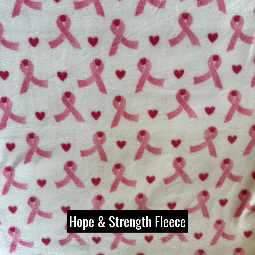 Hope & Strength Fleece Customizable Dog Jammies