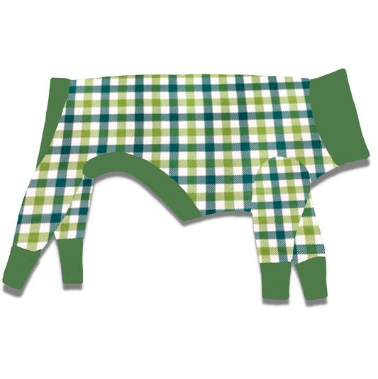 St Paddy's Day Plaid Knit