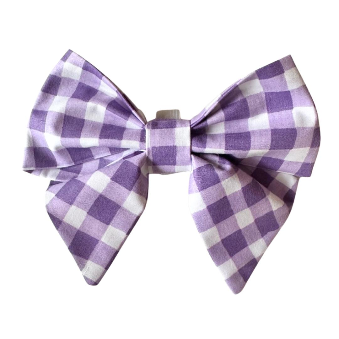 Lavender Picnic Bow