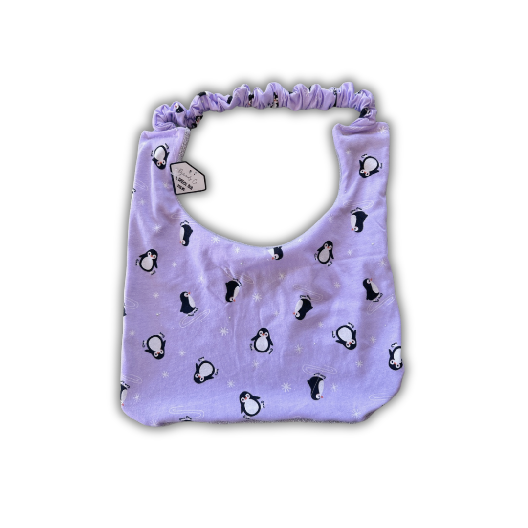 Penguin Drool Bib