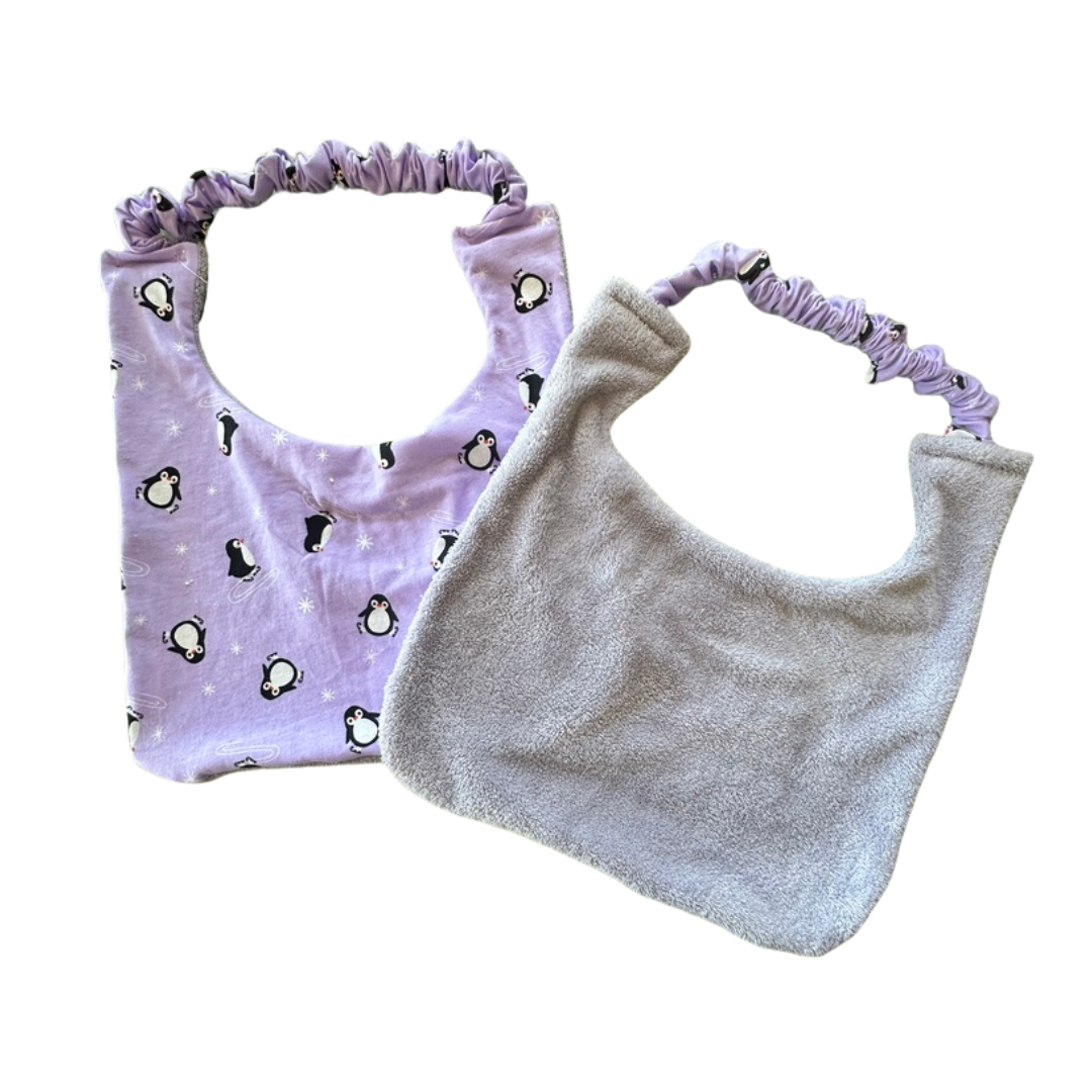 Penguin Drool Bib