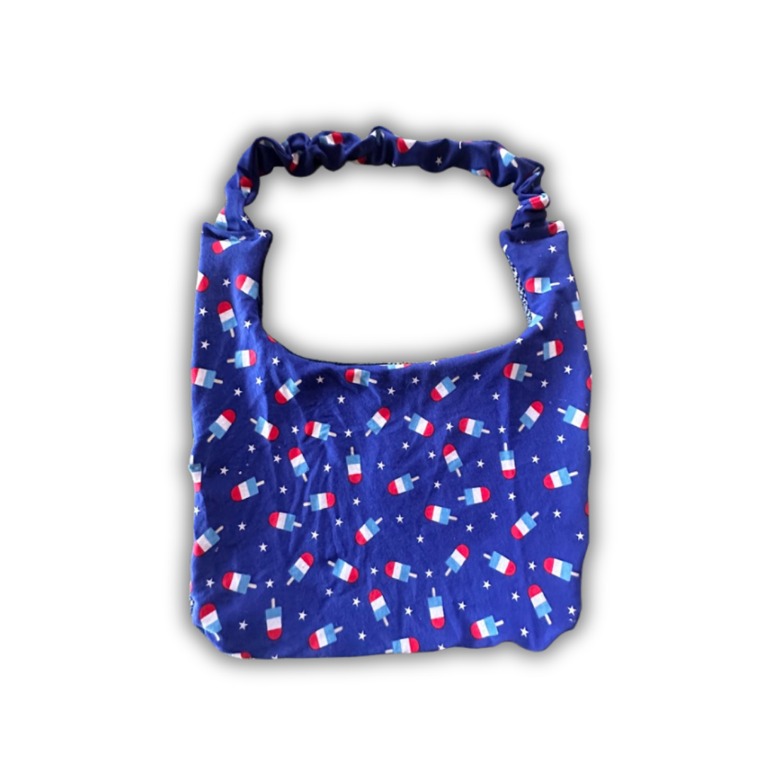 Patriotic Popsicle Drool Bib