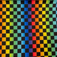 Rainbow Checker Knit