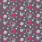 4X Pink Paws & Hearts Jammies