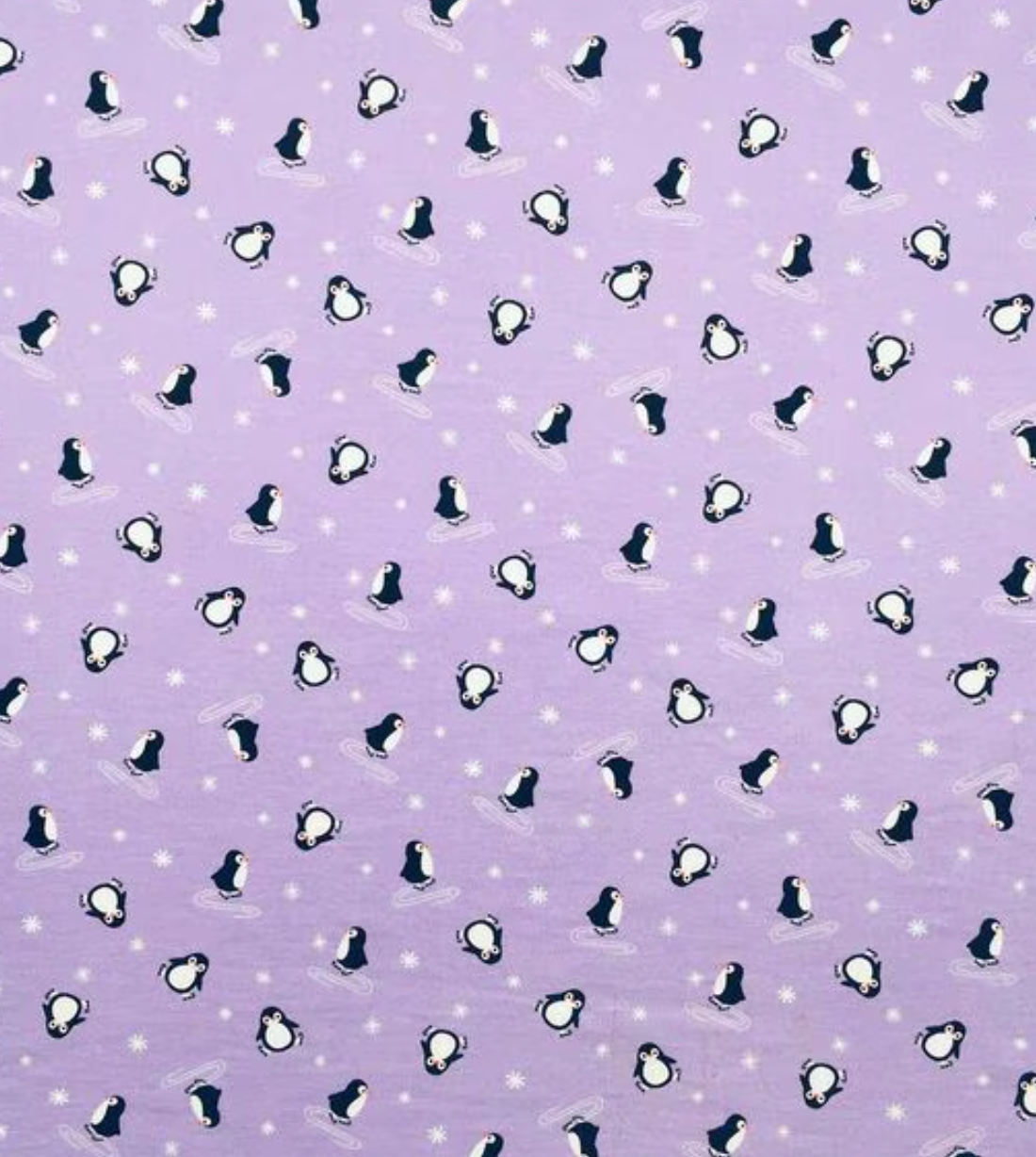 Purple Skating Penguins