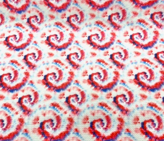 Patriotic Tie Dye Knit