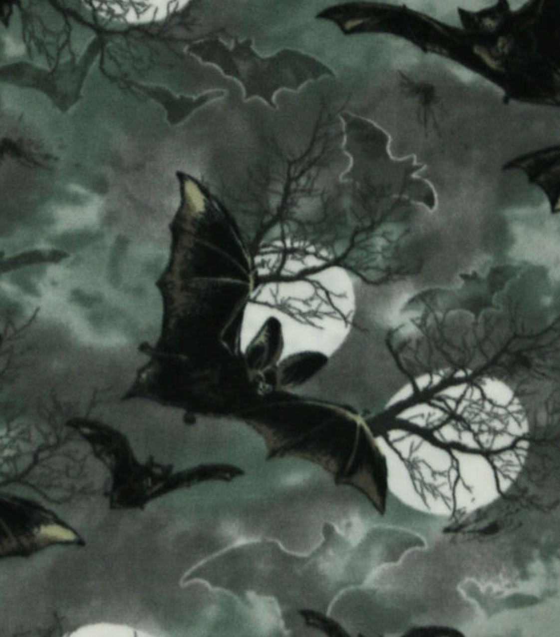 Spooky Bat Fleece