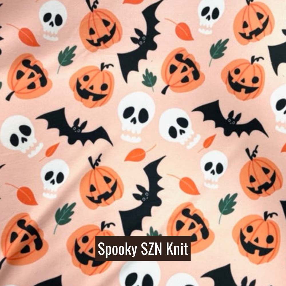 Spooky SZN Knit Customizable Dog Jammies