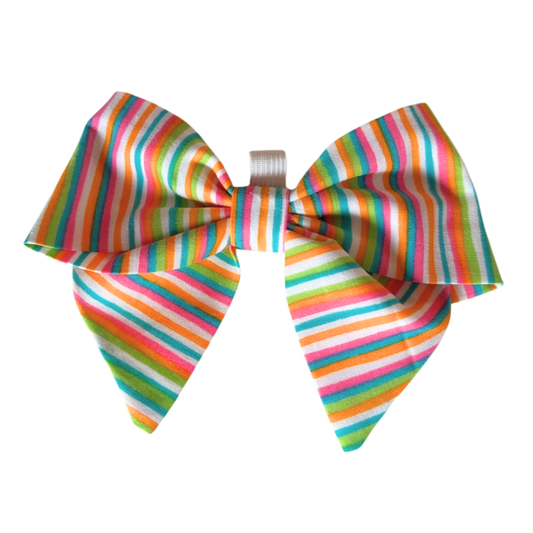 Sunshine Stripe Bow