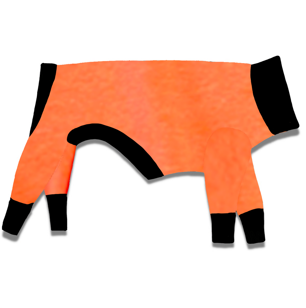 Orange Knit